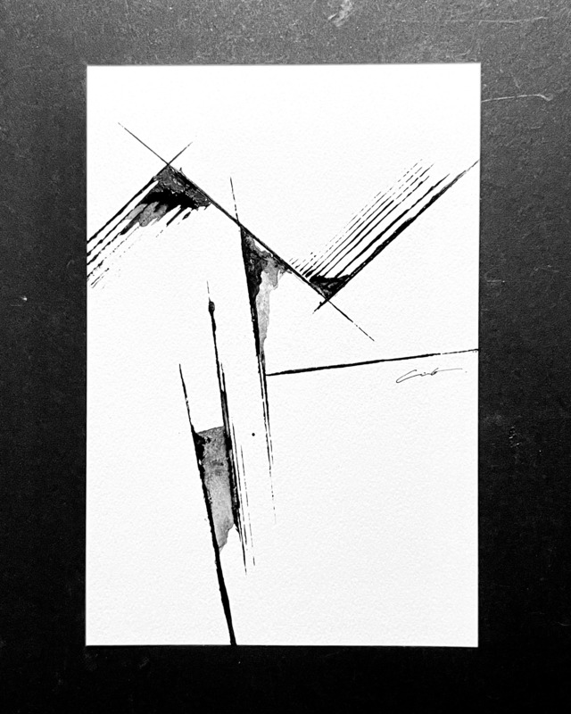 Acrylic Drawing (〜個展『機能と構造』)