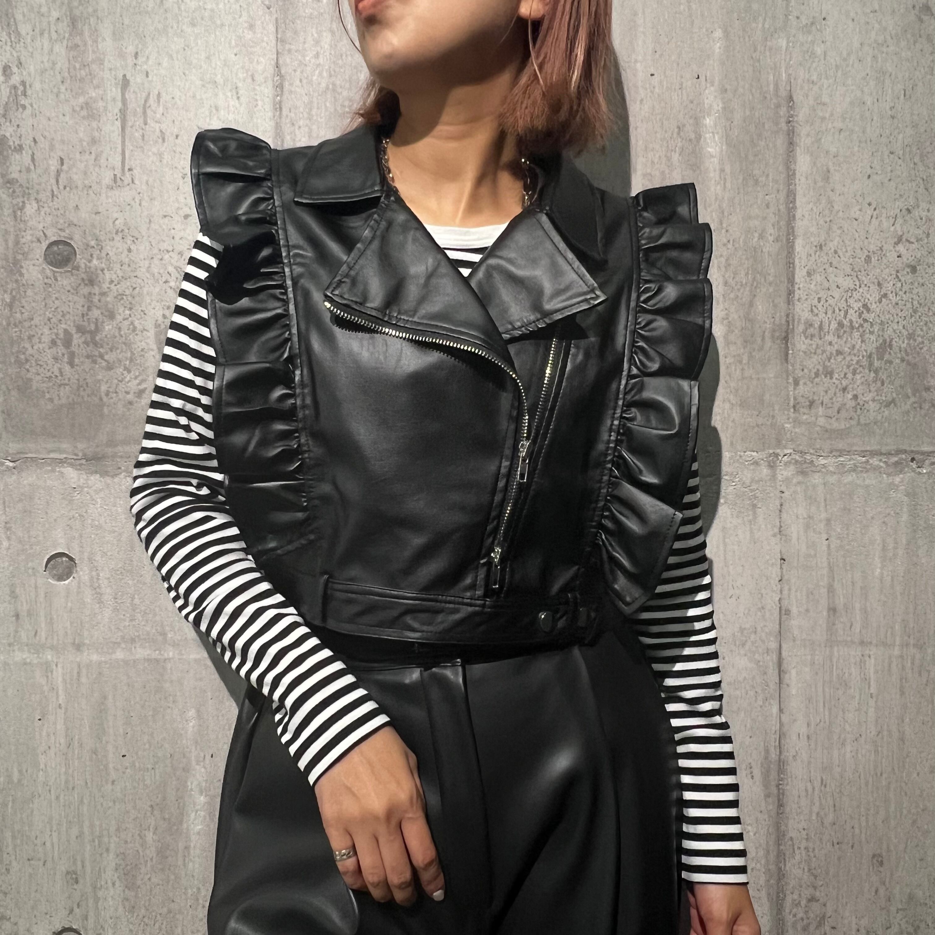 roughlow フリルベスト roughlow フリルベスト