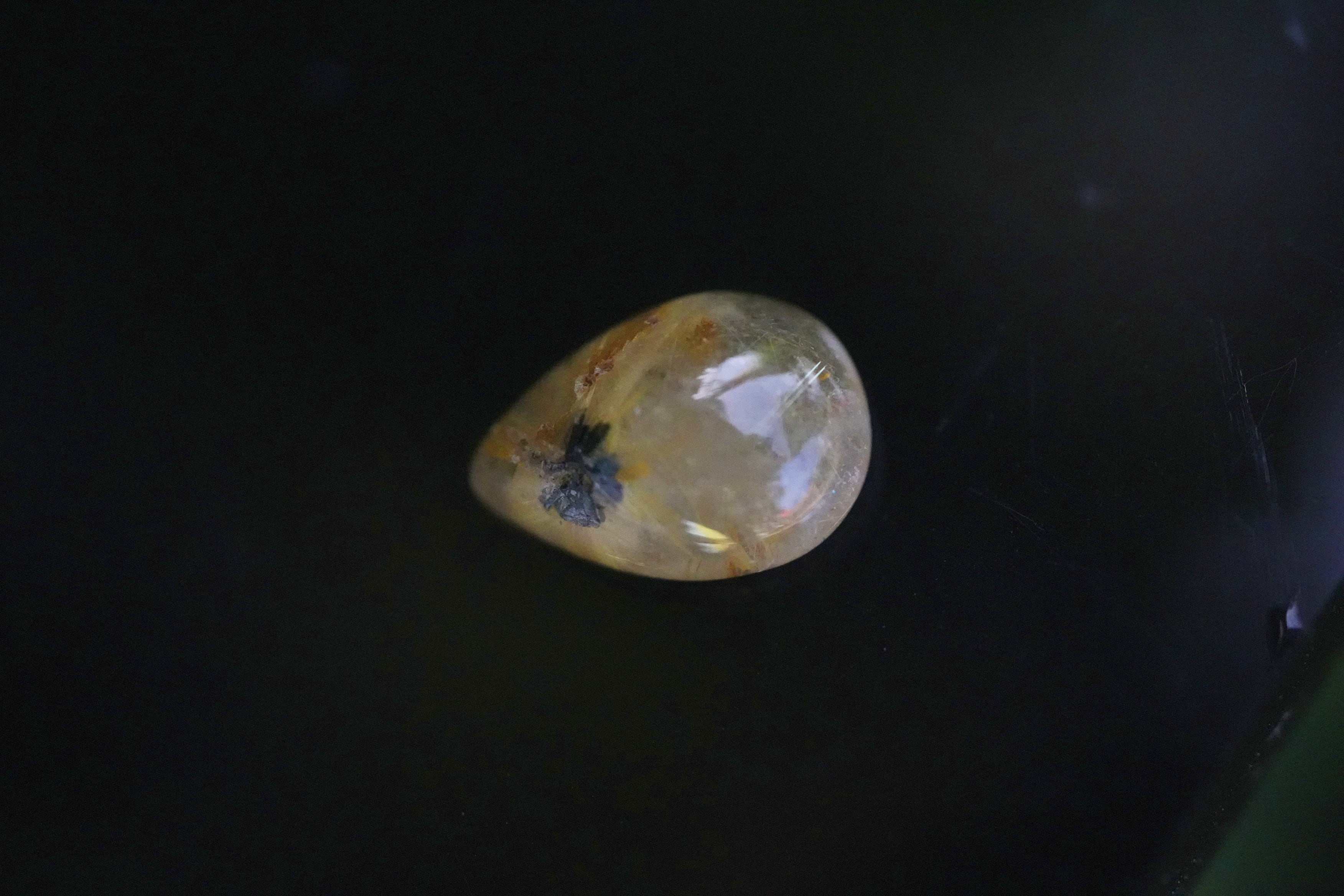 ゴールドルチルインクォーツ☆s1040 | Funky garuda Stone (ファンキー