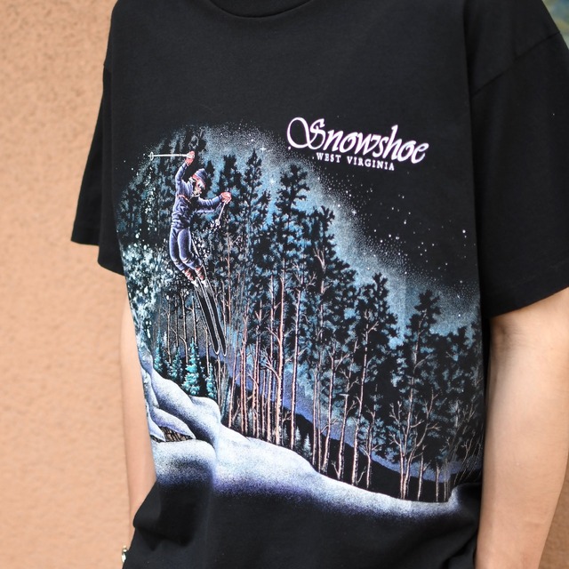95's ski graphic souvenir tee