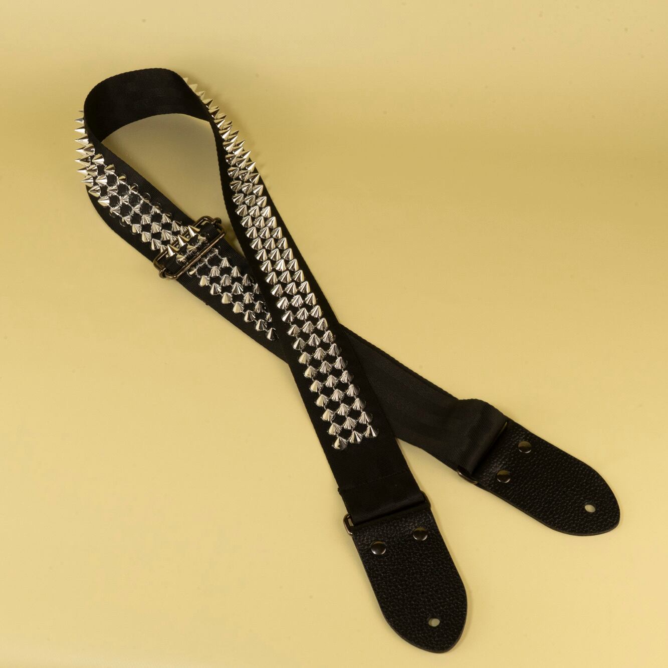 ギター　ストラップ　ホログラム S_IX(シックス) ギターストラップ Rotaforza(ロタフォルツァ) Navy