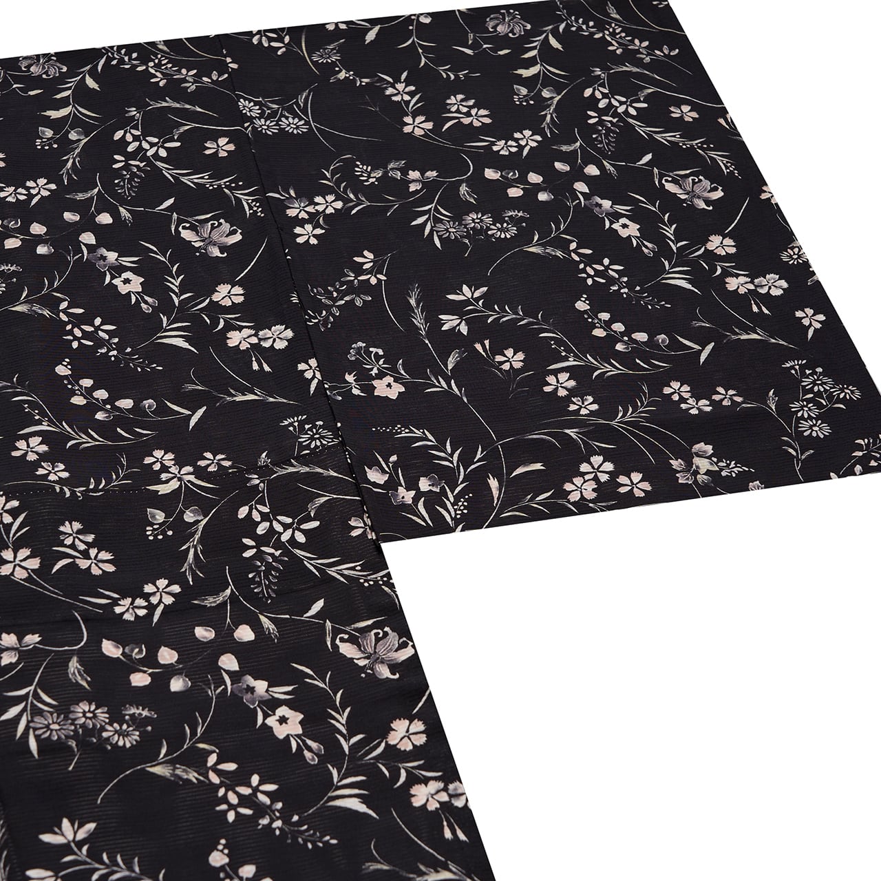秋の草花の模様 小紋 絽着物【未着用品】 | かわの屋