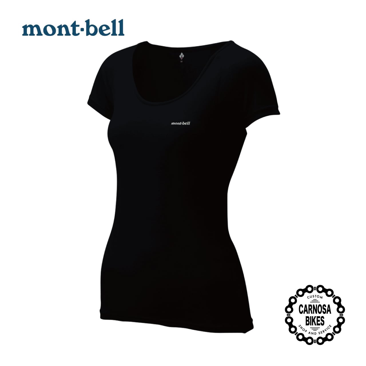 【mont-bell】ジオライン L.W. UネックTシャツ WOMEN'S 女性用