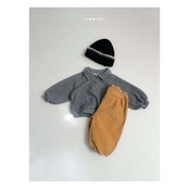 【取寄】minirobe ボーイカラーのスウェット｜冬服｜韓国子供服