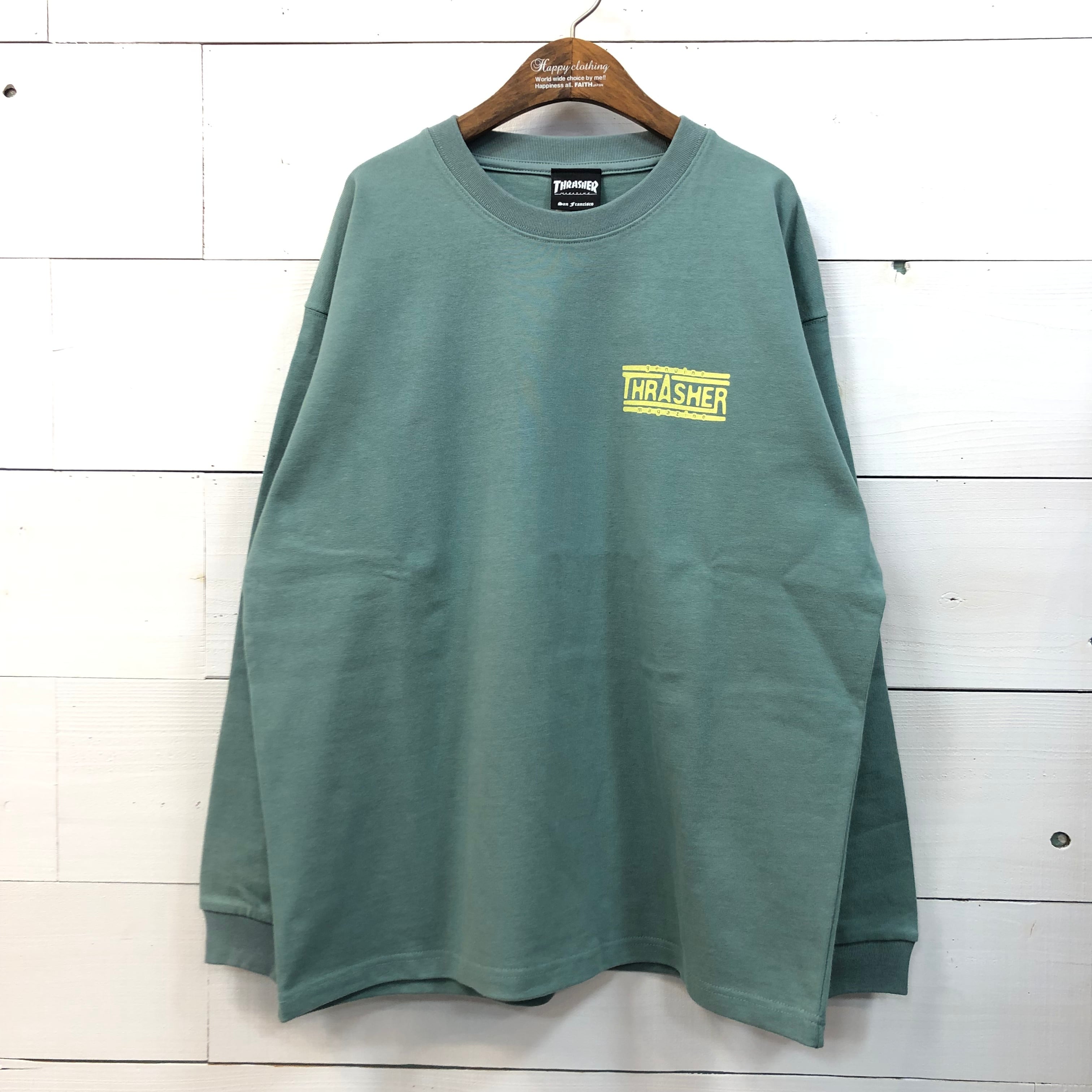 THRASHER(スラッシャー) GENUINE L/S Tee ロングスリーブTシャツ