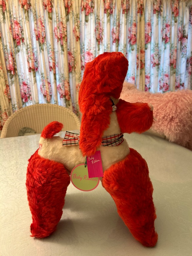 ヴィンテージプードル 白×赤　（240920）