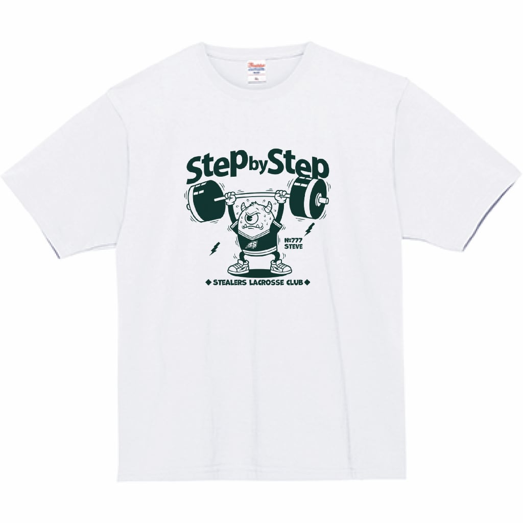 StepbyStep Steve cotton tee