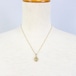 GIVENCHY CLEAR STONE LOGO NECKLACE/ジバンシィクリアストーンロゴネックレス