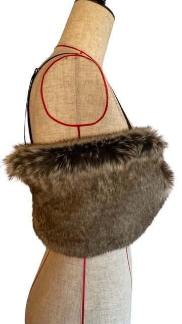 25AW】FUMIE TANAKA フミエタナカ / animal far bustier / ファー