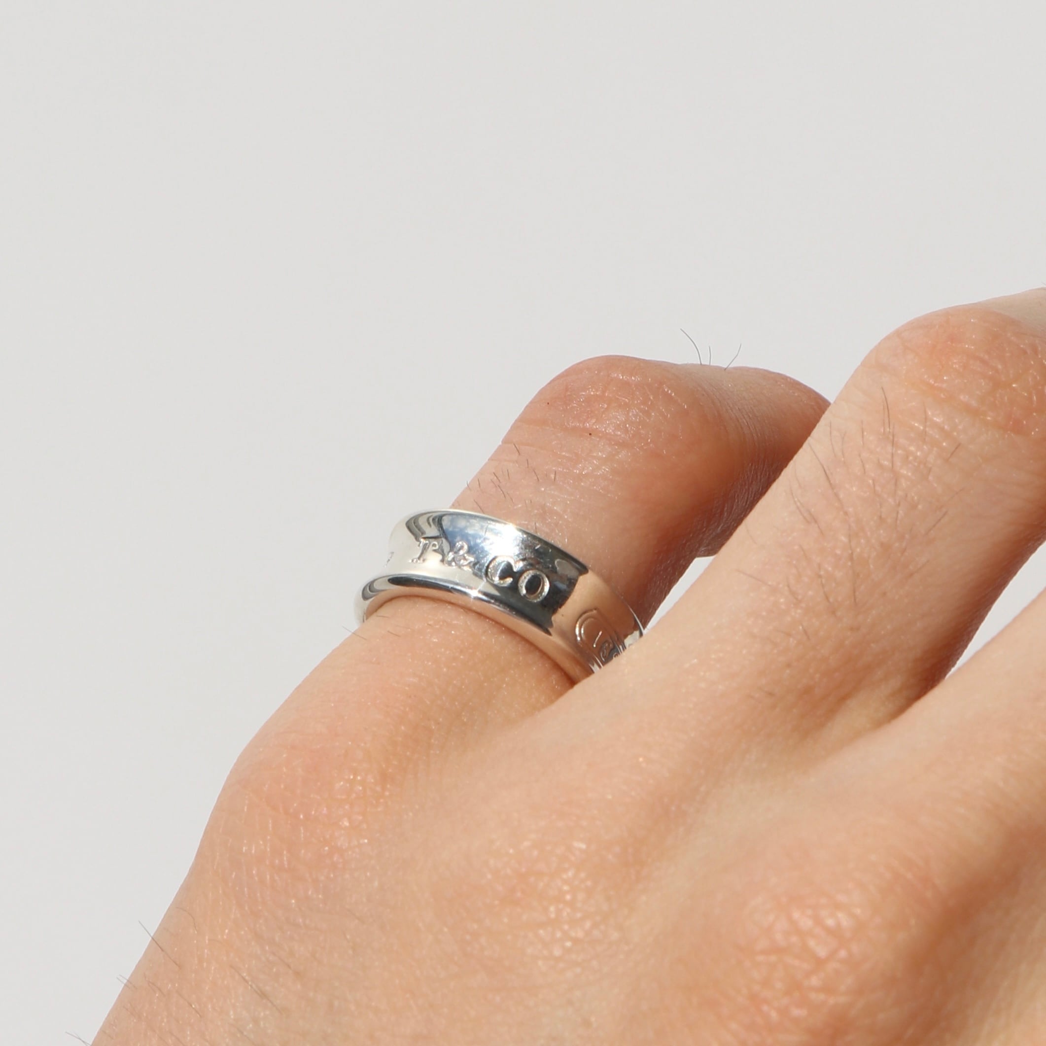 美品 ティファニー 1837 リング 18号 - メルカリ｜リング・指輪 