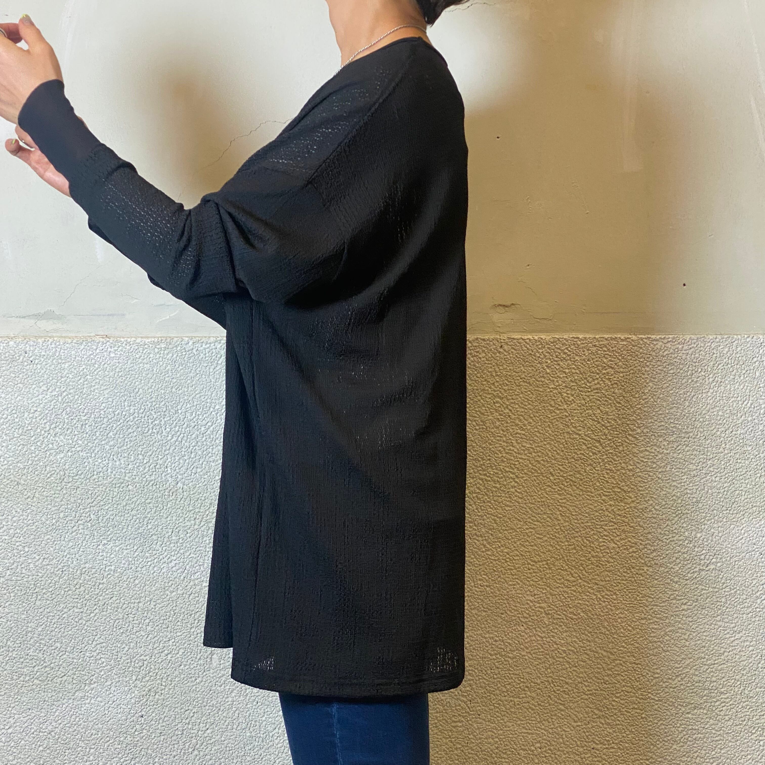 CYAN tokyo/チュールコンビフロントスリットトップス | 20ｰtwentyｰ