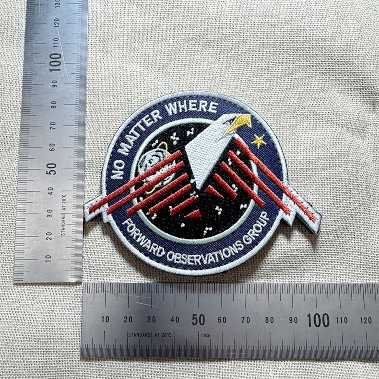 【FOG】No Matter Where Embroidered Patch