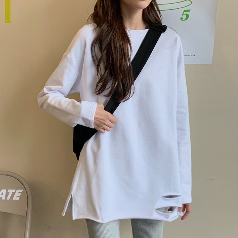 ホワイトTシャツ シャツ スプリングベルベットジャケット 春物 試着室42743110154