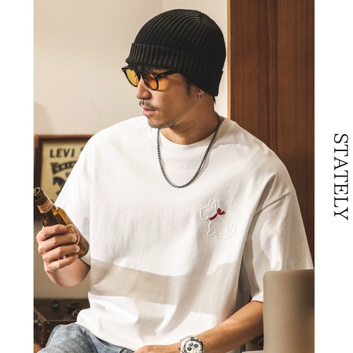 Dog Stitch Tee/2color_T301 画像