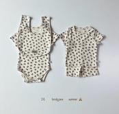 【取寄/韓国直送】Brodyjane 26/SM ベアスタイ半袖上下セット|夏服|韓国子供服