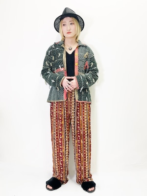 Vintage Stitch & Fringe Jacket