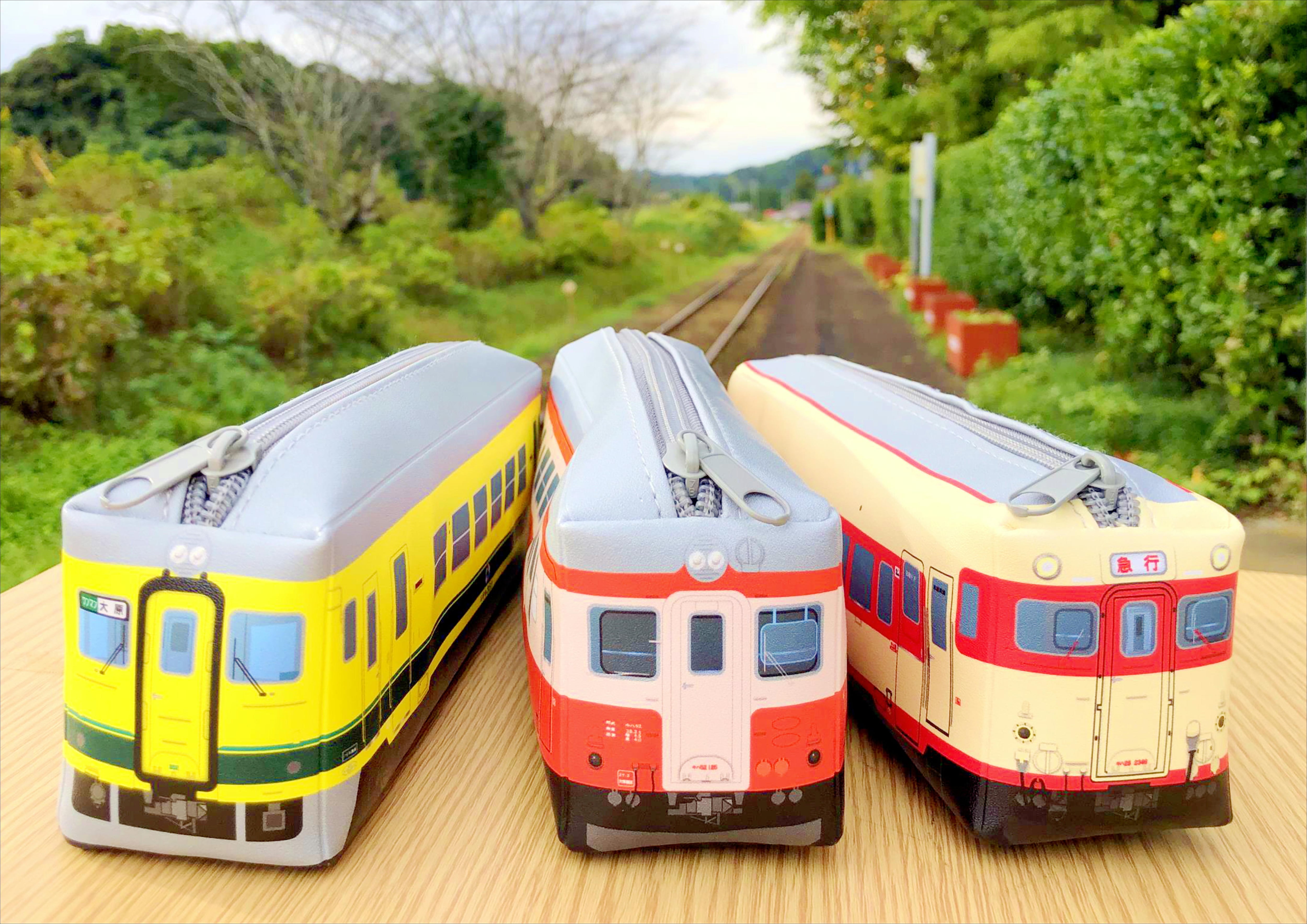 列車型ペンケース 【いすみ352 / キハ52-125 / キハ28-2346