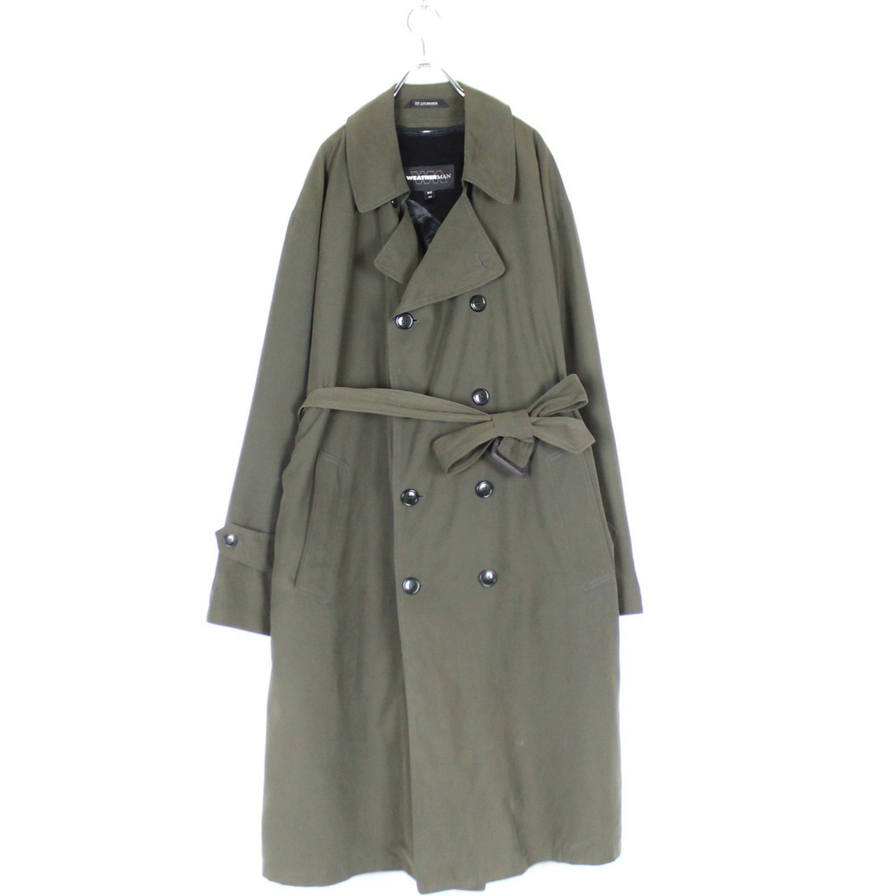 オリーブグリーン スムース オーバーサイズ ドロップショルダー  