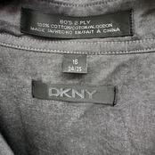 DKNY | 80’s 2 PLY Long sleeve shirt