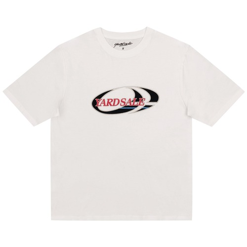 YARDSALE / SLAYTER TEE -WHITE-