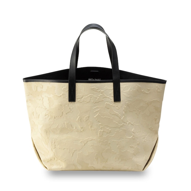 GENTIL BANDIT LABEL NOIR CANVAS TOTE GM BEIGE