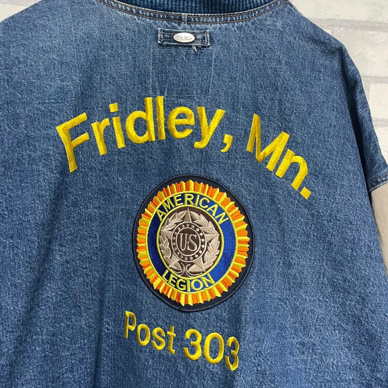 ID WEAR デニムジャケット 2XL 刺繍 スタジャン | 古着屋OLDGREEN