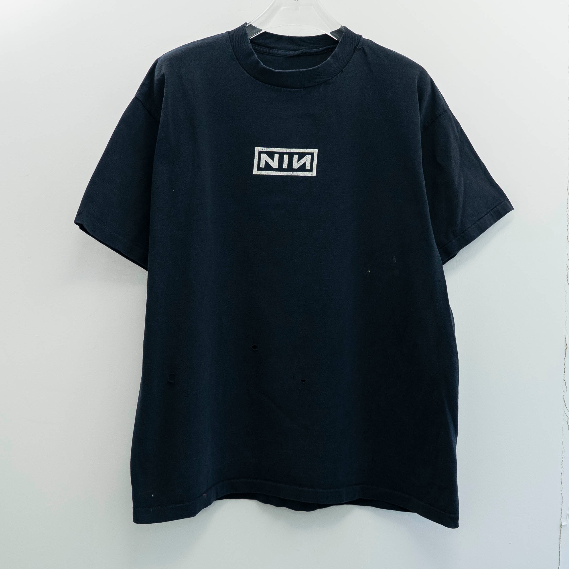 NIne Inch Nails " Box Logo " Cut Tag Fits XL 【E3-25】