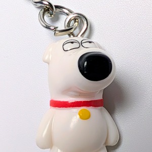 ★ブロックフィギュアキーホルダー★【 Family Guy ( ファミリー・ガイ ) 】ブライアン・グリフィン〚アメリカン雑貨 アメトイ〛