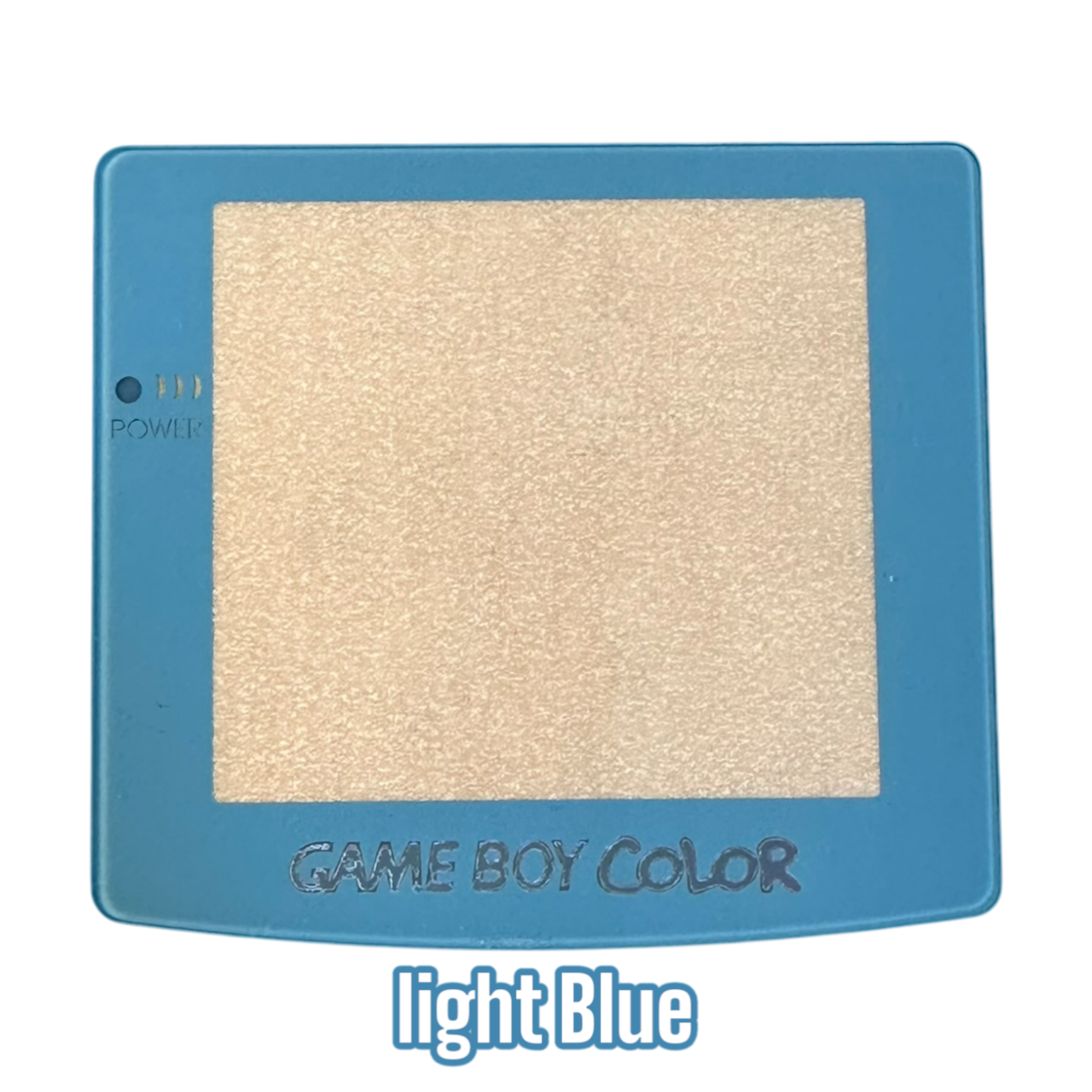 ゲームボーイカラー ガラススクリーン【IPSサイズ】ライトブルー ゲームボーイカラー ガラススクリーン【IPSサイズ】ライトブルー