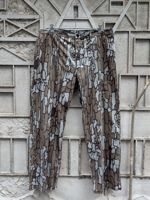 "TREBARK CAMO" pattern pants / made in USA
