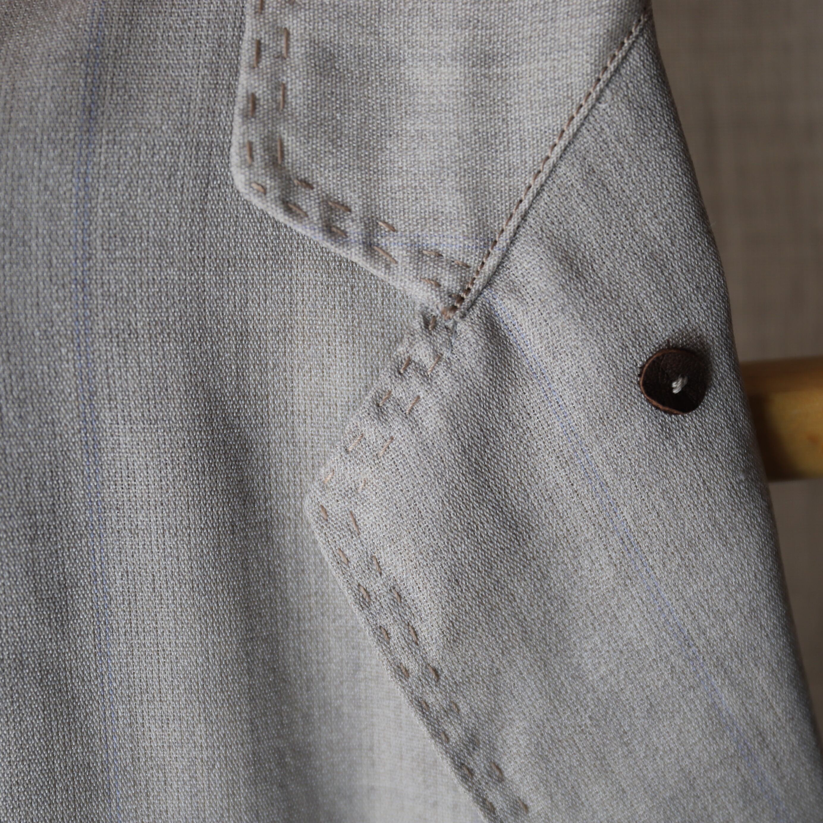 MAATEE&SONS / NOT A PLAIN JACKET / 俺のsummer wool / MIX GRAY
