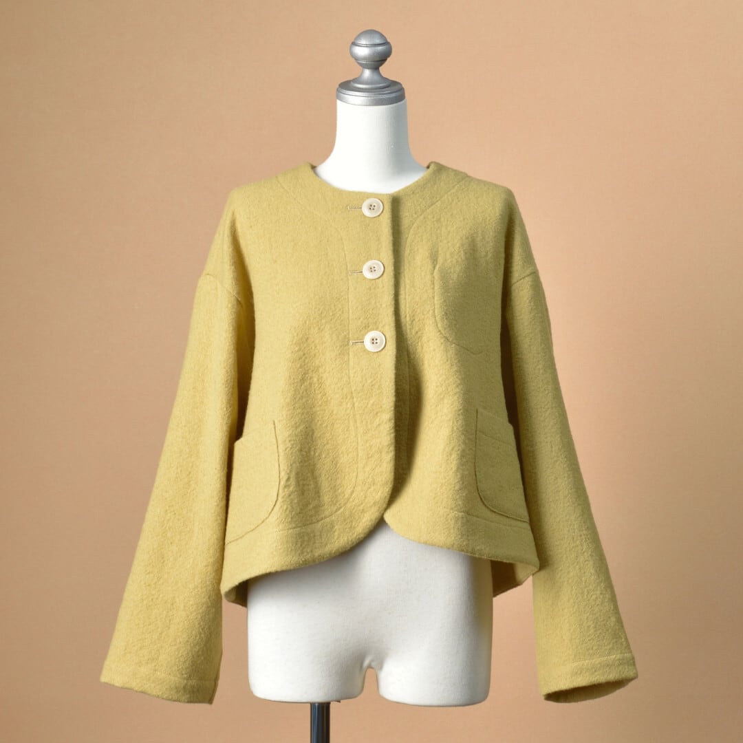 atelier naruse アトリエナルセ フォーマルノーカラージャケット