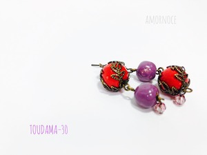 TOUDAMA-30ピアス