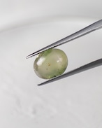 バフトップオーバルカット10×8mm #639【硝子の宝石】箔入