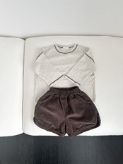 韓国子供服 / 26Autumn / 〖取寄〗ko and ko / ステッチT/ ベビー服 / キッズ服 *XXS~L*