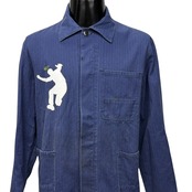 【UNION】ユニオン "HERRINGBONE WORK JACKET / UNION FAIT LA FORCE" ワークジャケット