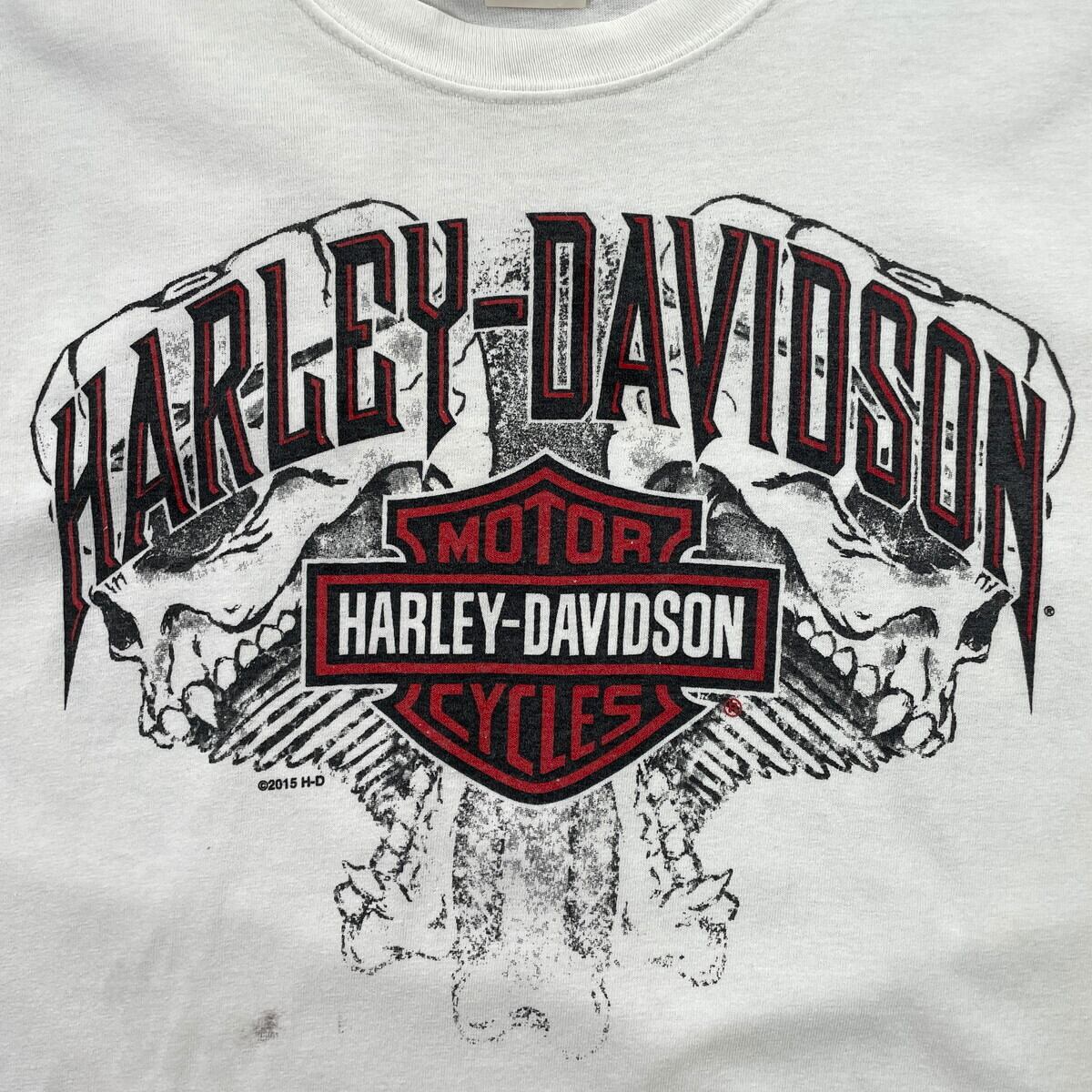 Harley-Davidson ハーレーダビッドソン ロゴプリント ノースリーブT