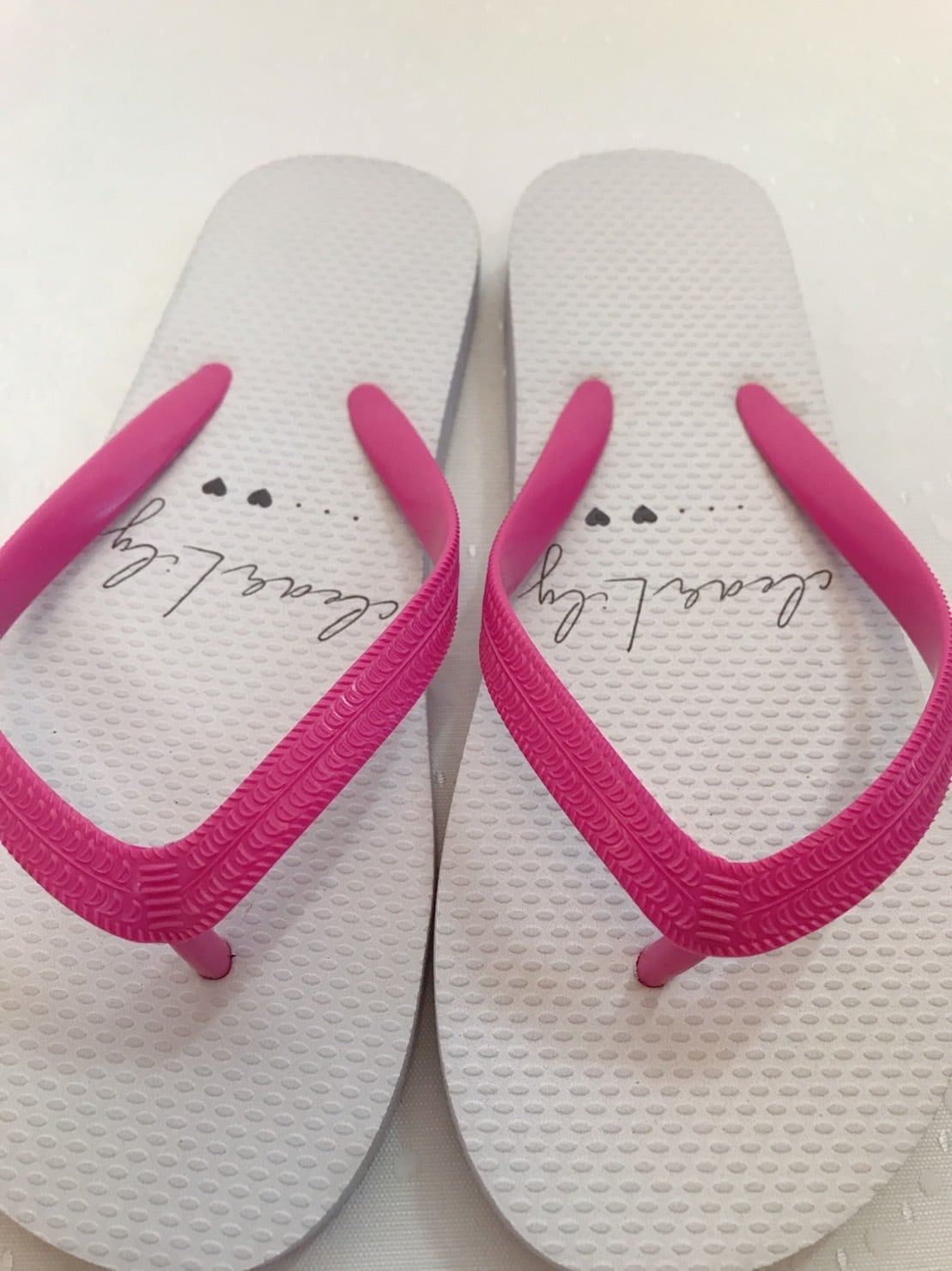flat sandal flip-flops | Clear Lily