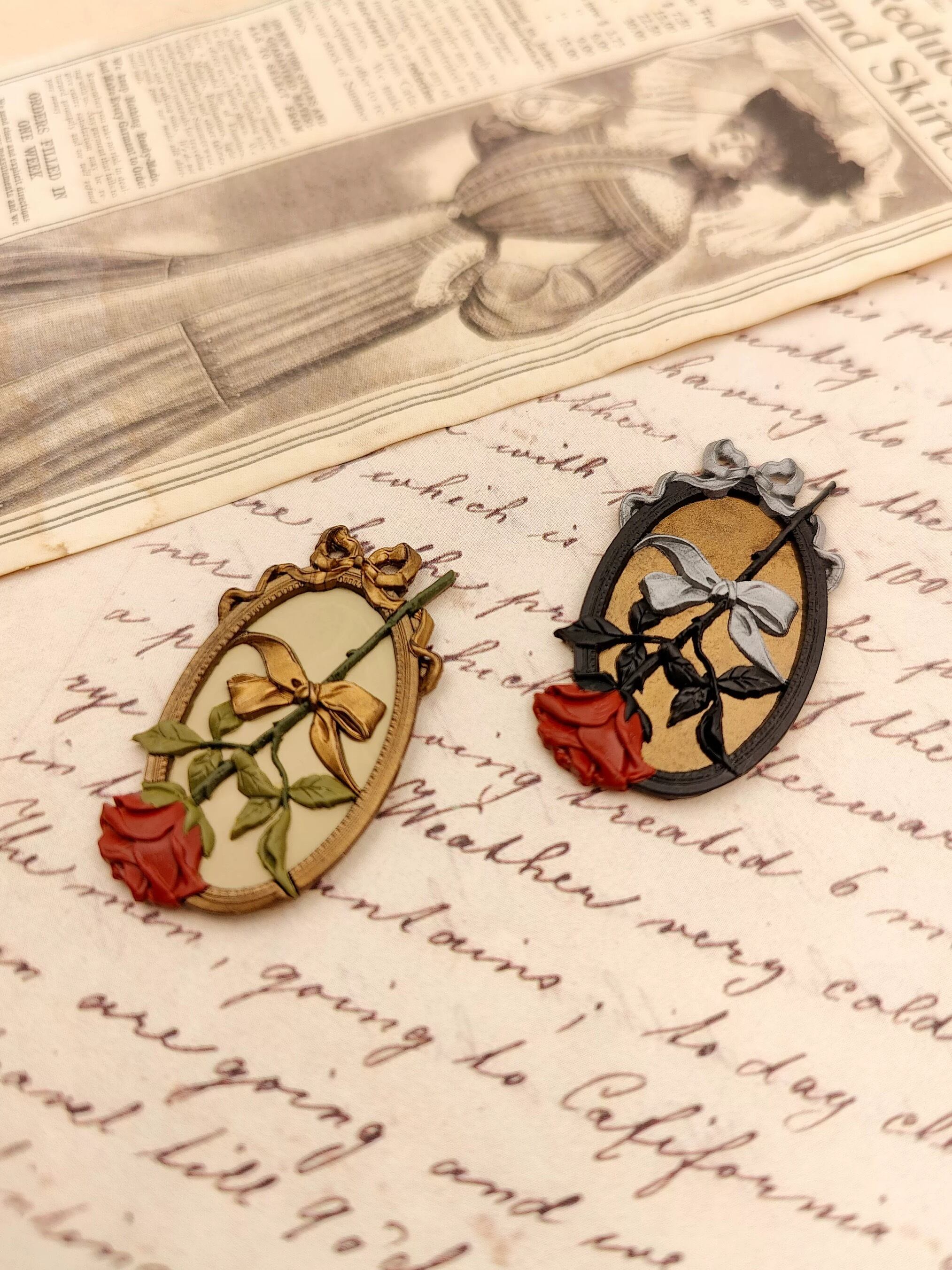 シーリングスタンプヘッド antique rose