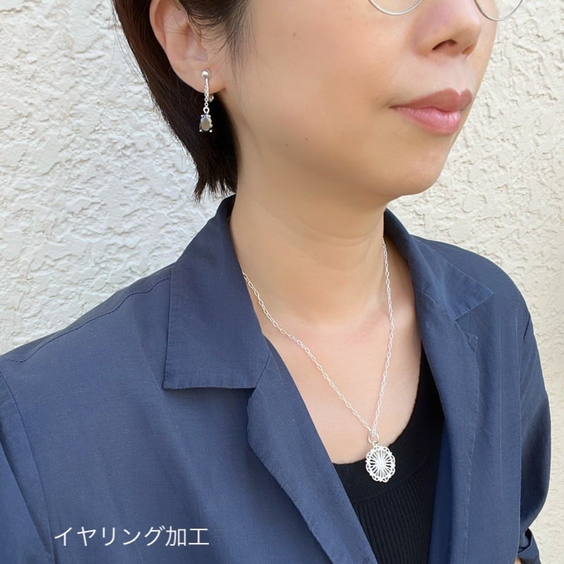 Lagoon Original ブラックジルコニア ロングピアス | 【公式通販】鎌倉