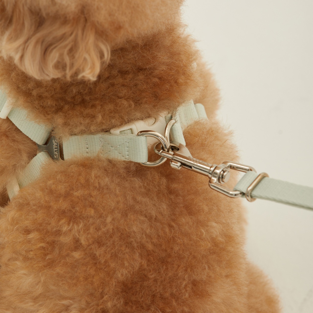 【予約】[ thesallyslaw ] Bailey cushioning harness｜Milk Pistachio - 15