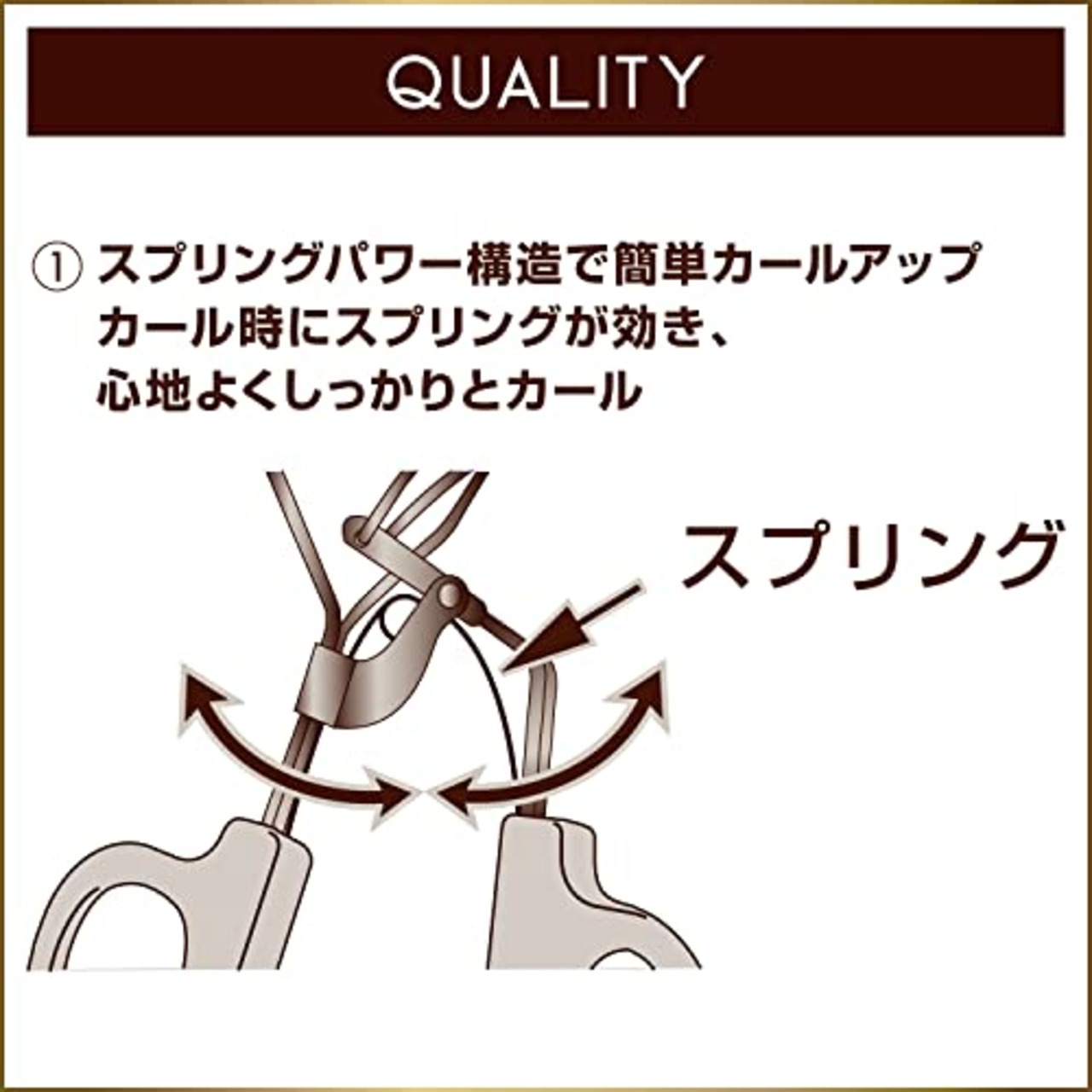 excel(エクセル) スプリングパワーカーラー ビューラー