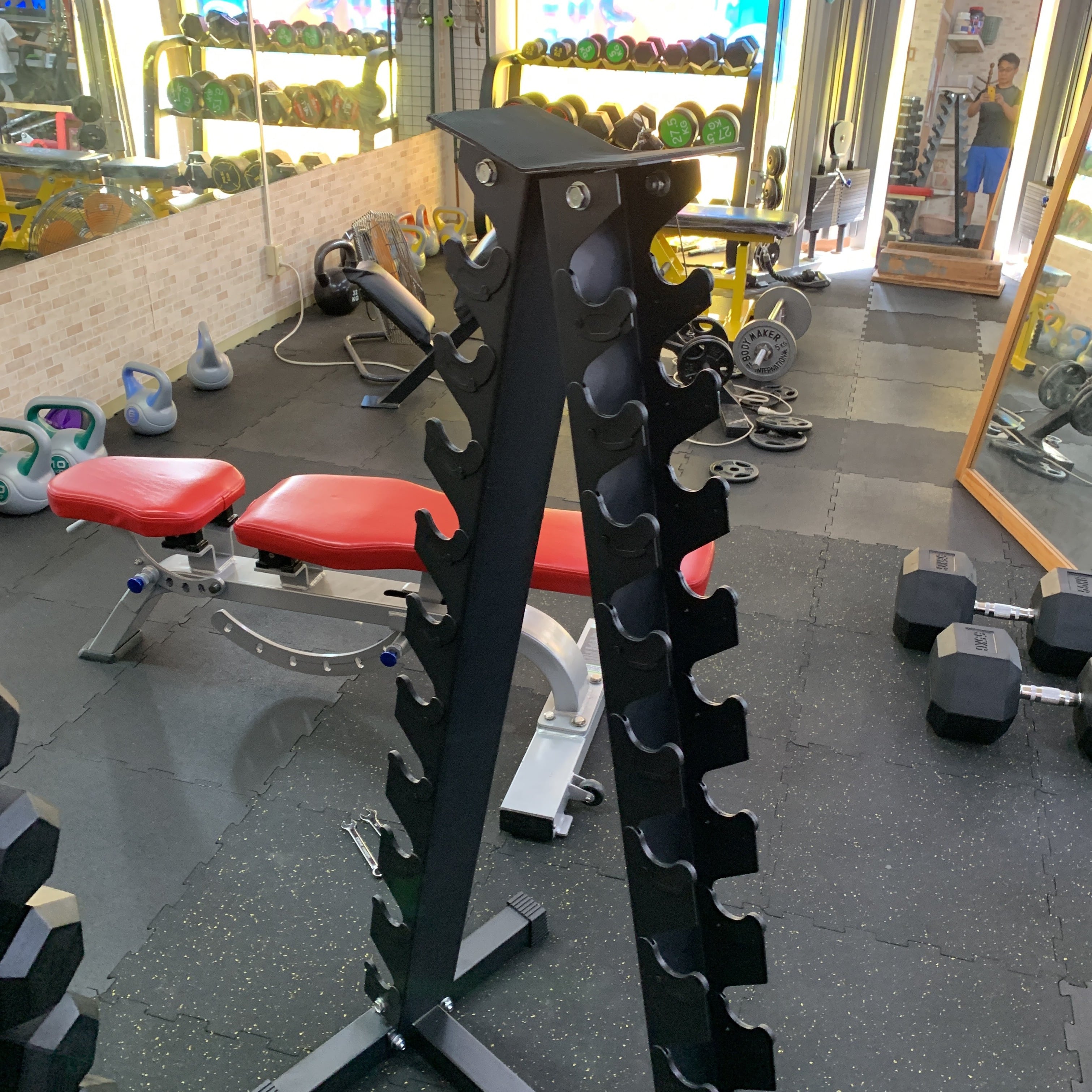 縦型ダンベルラック 1kgから10kg 用 | 筋トレ倶楽部 by LBGYM