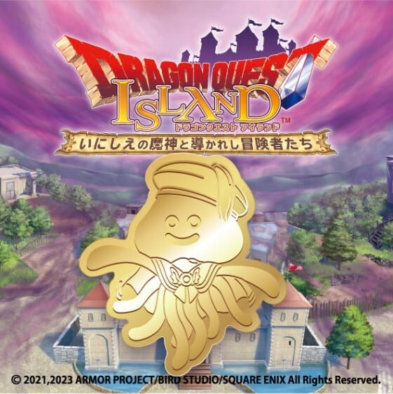 ピンバッジ（ホミロット4世）【ドラゴンクエストアイランド