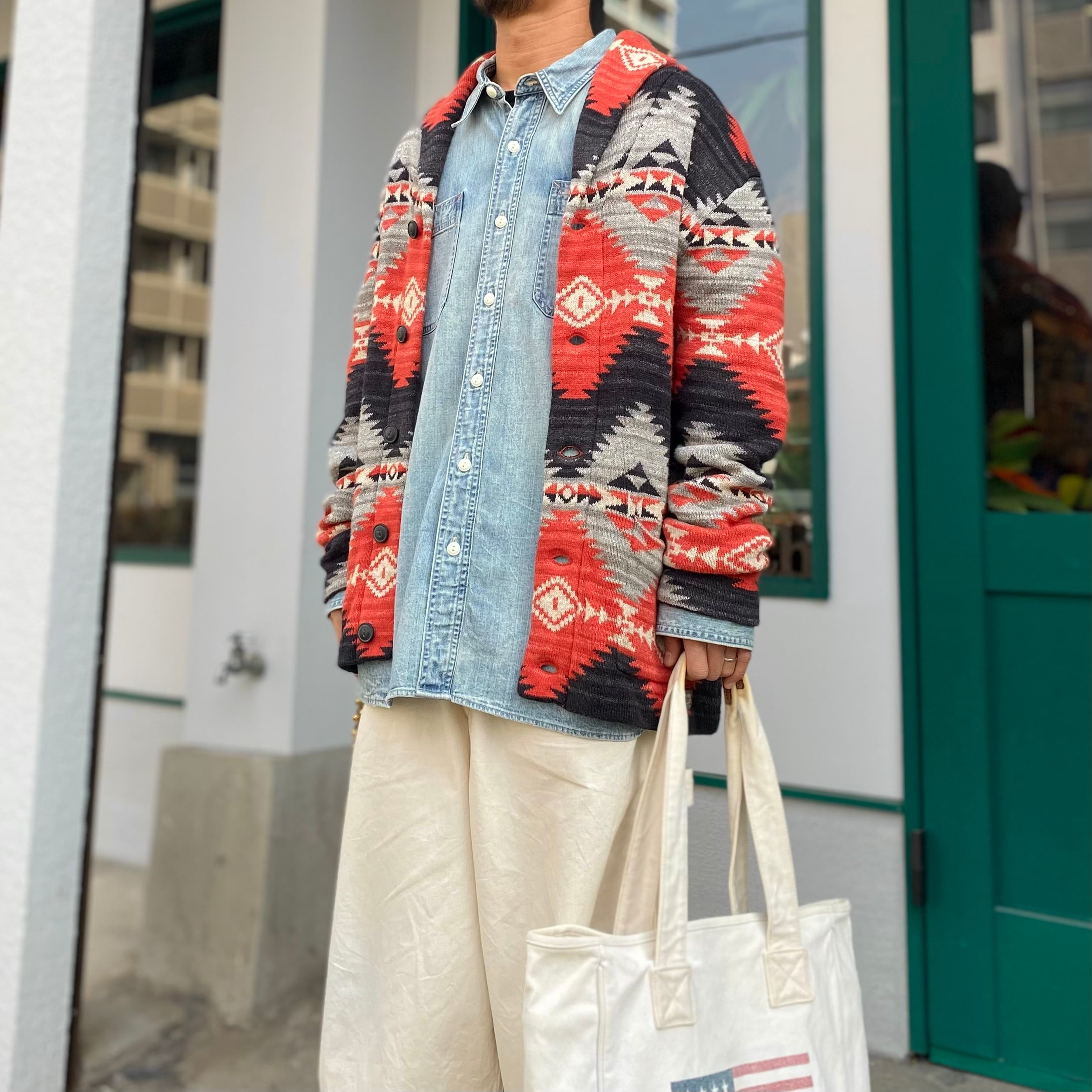 DENIM&SUPPLY ralph lauren knit cardigan | ROW used clothing