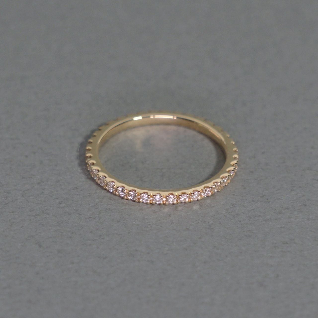 K18 ダイヤモンド フルエタニティリング M | ETmam（エトマ