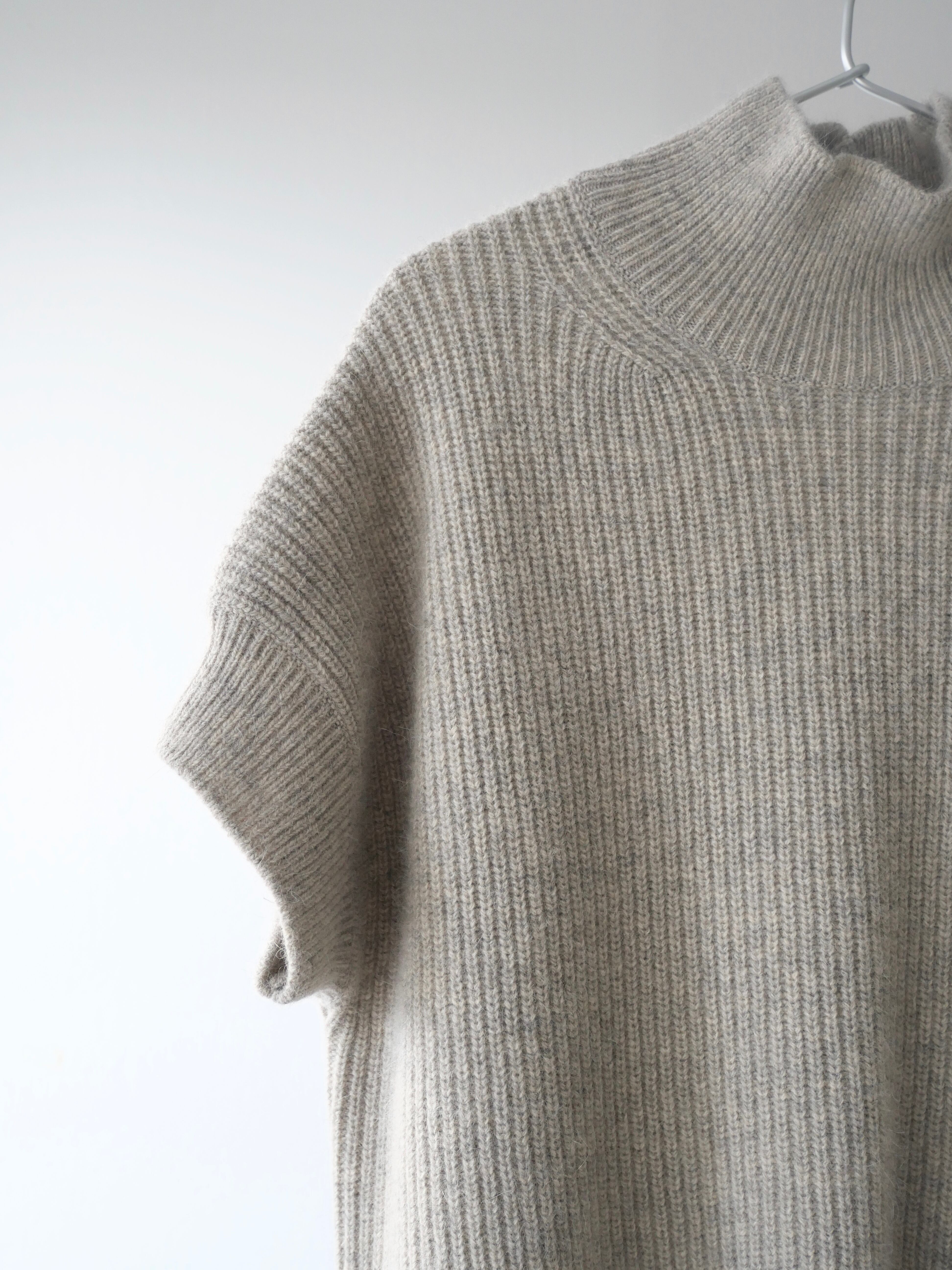 evam eva / wool fox aze vest | t a - n a