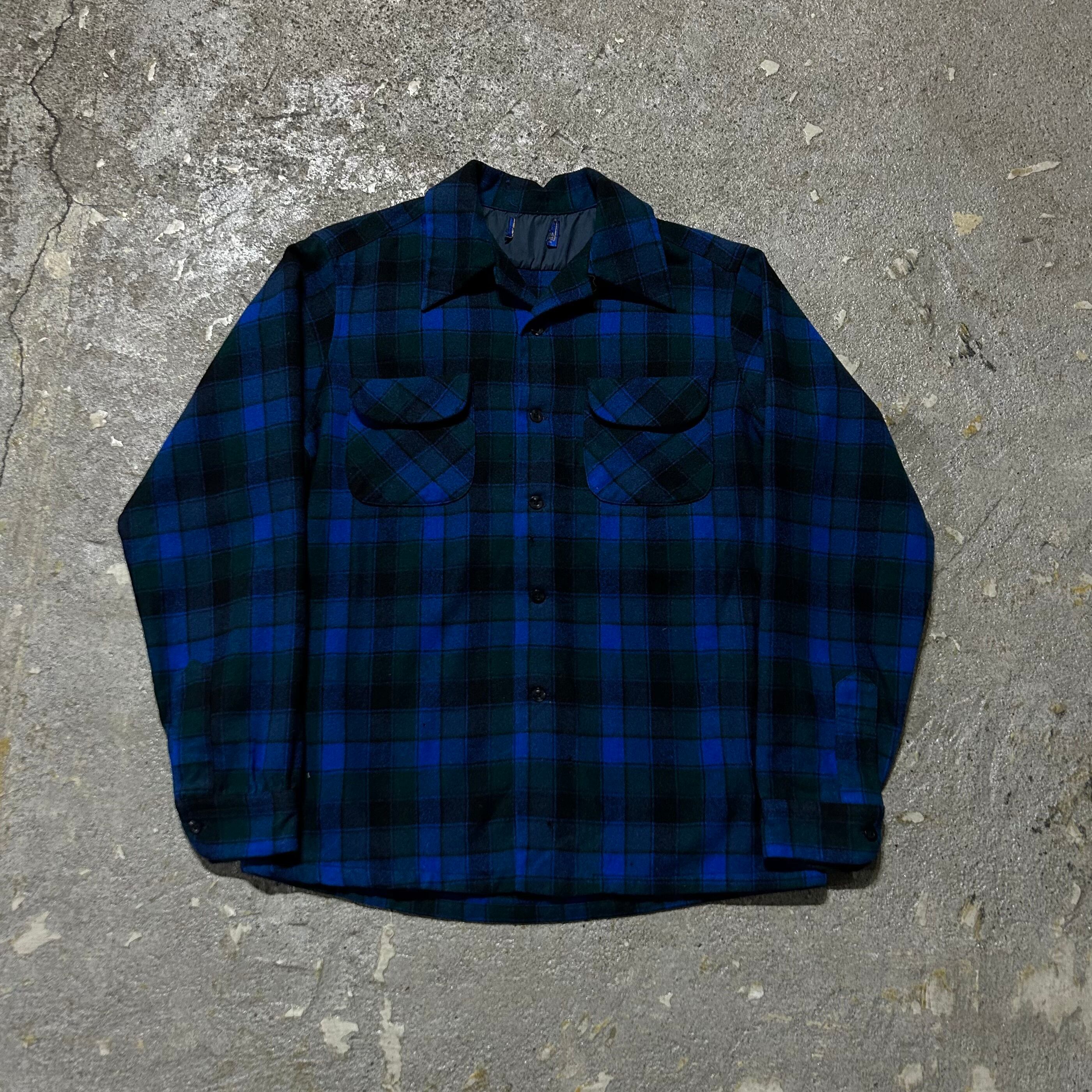 70s Pendleton wool check shirt 【仙台店】