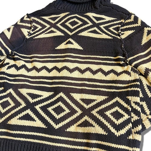 DENIM&SUPPLY　ネイティブ柄　ニット　カーディガン