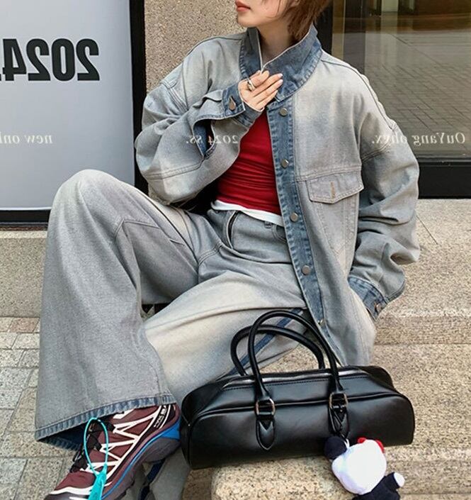 デニム セットアップ ジャケット パンツ 2点セット 上下セット